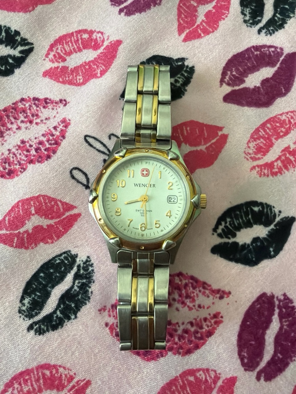 Wenger Swiss Made Stainless Steel Two-Tone Watch - Picture 2 of 4